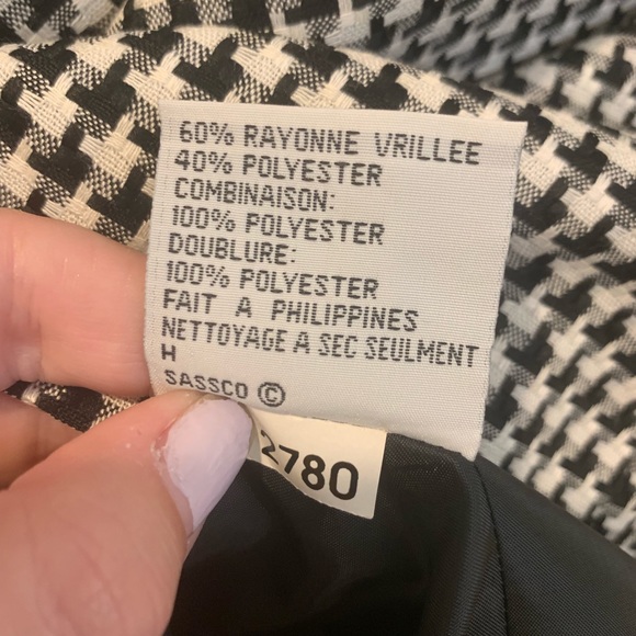 Kim Rogers Houndstooth Suit Jacket - Picture 8 of 8